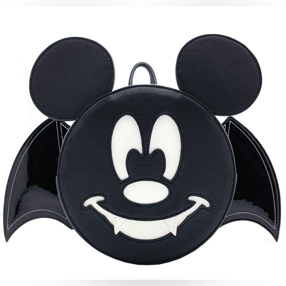 Loungefly Handbags - NWT LASR Exclusive Bat Mickey Loungefly Backpack